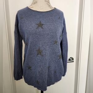 Wool Cashmere Sweater Stars